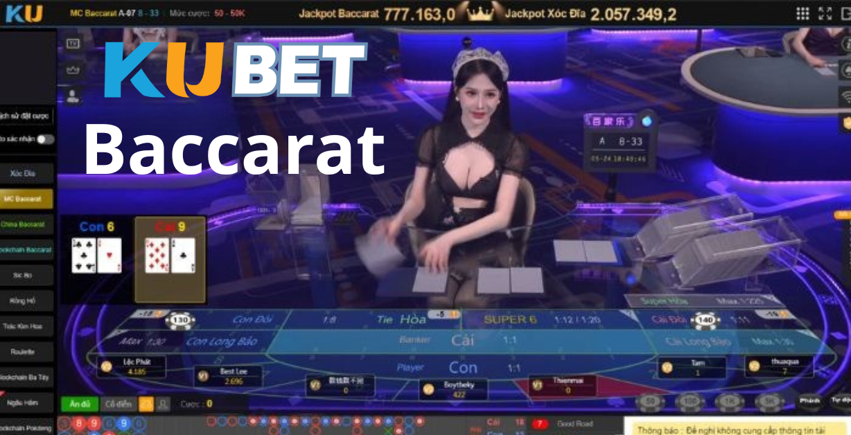 Baccarat – Trò chơi hấp dẫn hàng đầu